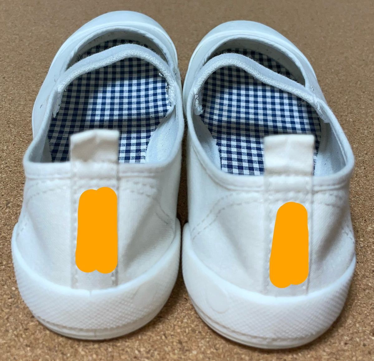  moon Star school shoes 23.5EE white made in Japan MOONSTAR