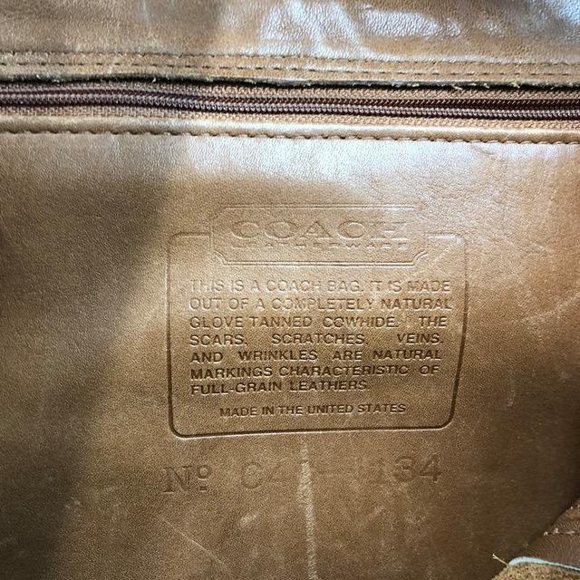 COACH コーチ リュックサック バックパック レザー ブラウン レディース_画像8