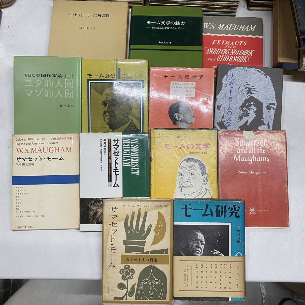 a0819-9.古本まとめセット/サマセットモーム/評論/英米文学/イギリス文学/古書/somerset maughams/_画像1