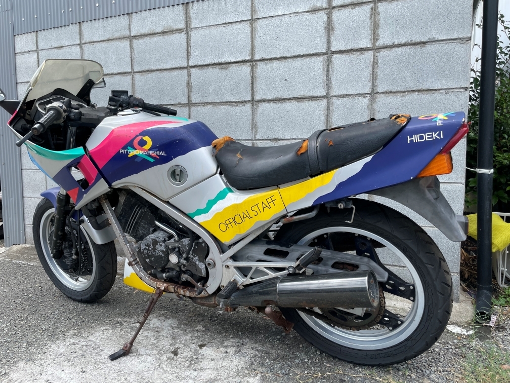 VT250F MC08 エンジン始動 書類あり ホンダ V型250cc ネイキッド VT250F MC08 エンジン始動 書類あり ホンダ V型250cc ネイキッド