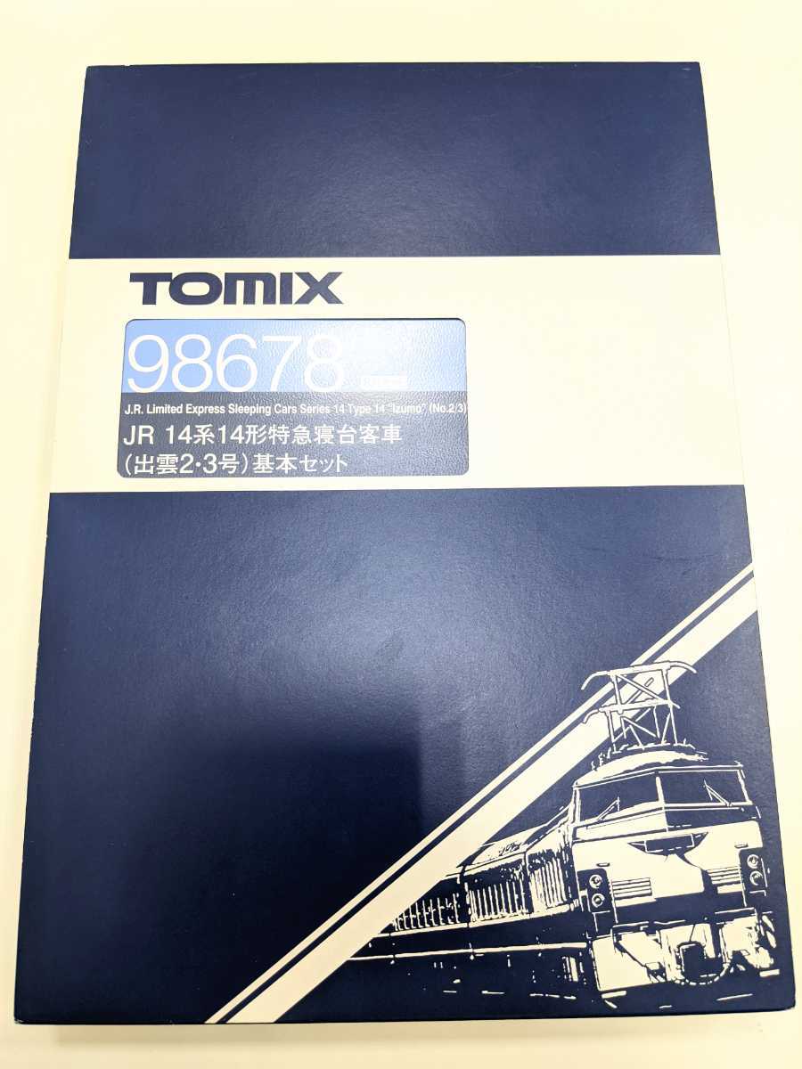 TOMIX Nゲージ 98678 JR 14系 14形特急寝台客車(出雲2・3号)基本セット 5902-2