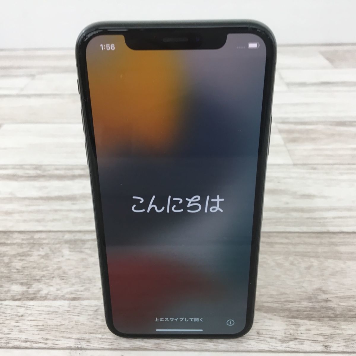 送料185円 Apple iPhoneX MQC12J/A 256GB au バッテリ74% SIMロック解除済[L5857]