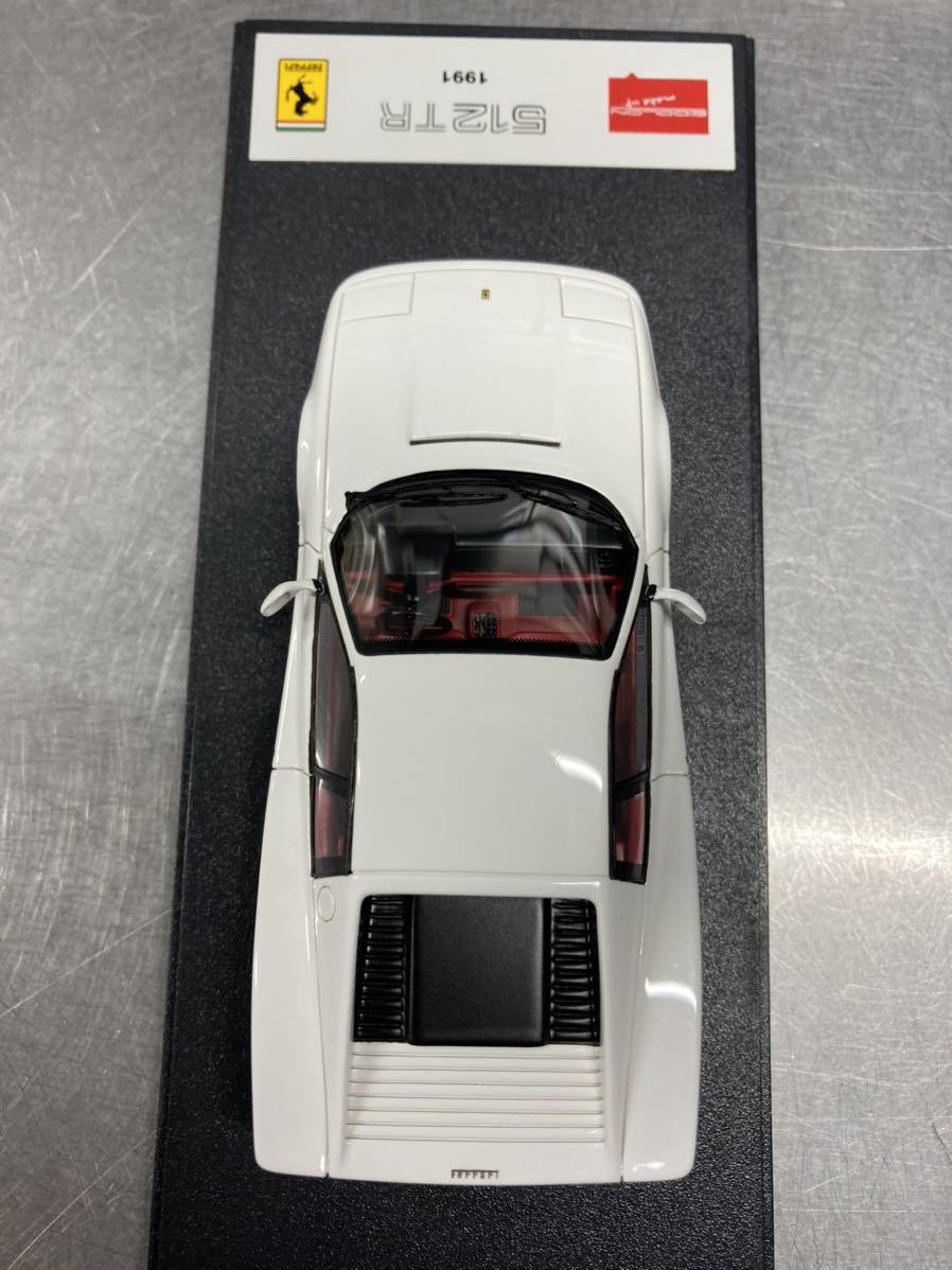 絶版 Makeup製 1/43EM110C EIDOLON Ferrari 512TR 1991 white 絶版 Makeup製 1/43EM110C EIDOLON Ferrari 512TR 1991 white