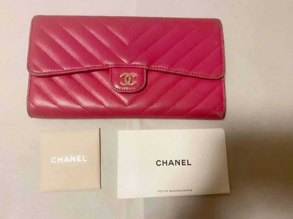 正規品】CHANEL シャネル マトラッセ 長財布 ピンク 箱付 Dior 美品