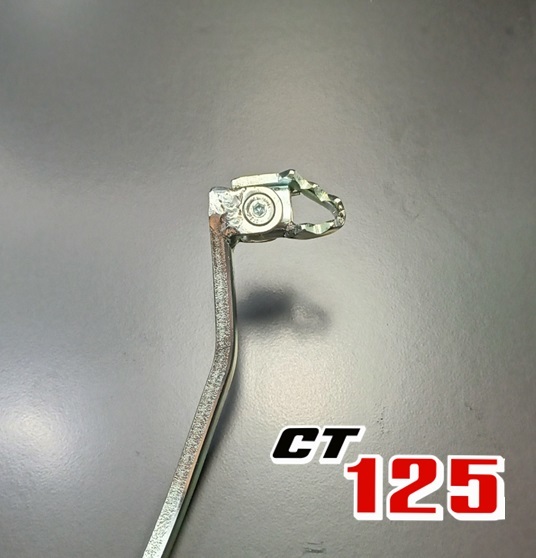 CT125 ハンターカブ可倒式 ブレーキペダル リアブレーキペダル オフロードカスタム *新品未使用の画像2