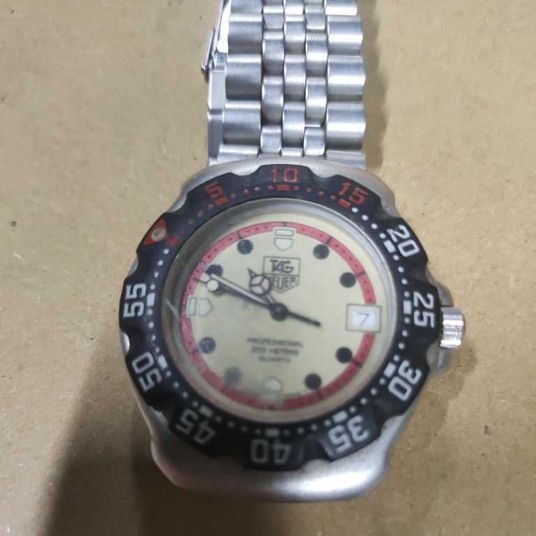 (M)TAG HEUER Professional 200m クォーツ 中古稼働品_画像2