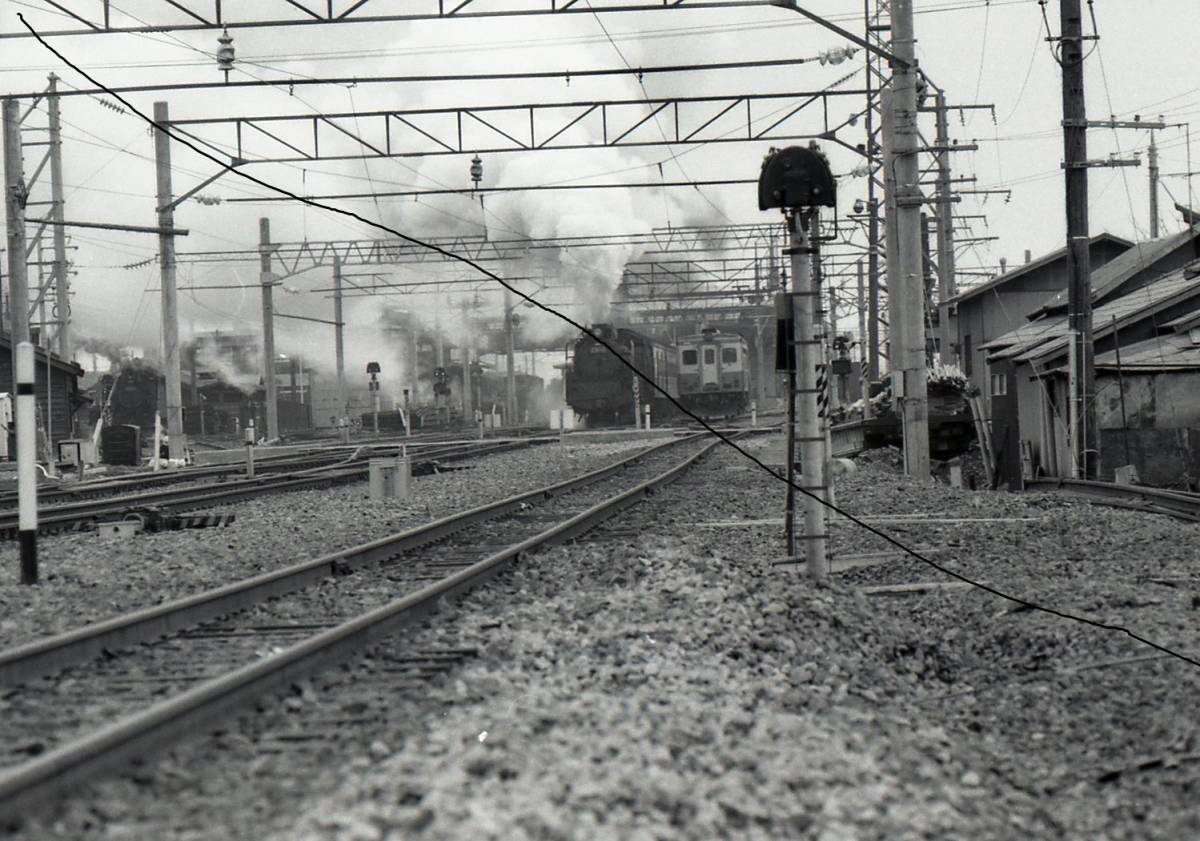昭和40年代前半 奥羽本線 川部駅付近 東能代駅 DD51 20系 昭和40年代前半 奥羽本線 川部駅付近 東能代駅 DD51 20系