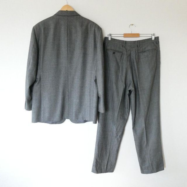 美品 DAKS ダックス ストライプ柄 シングル 2B テーラードジャケット