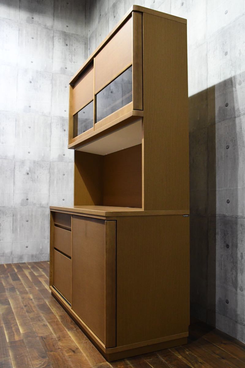 BHC58 現行品 Karimoku カリモク 家電収納棚 ET4915 MH モルトブラウン