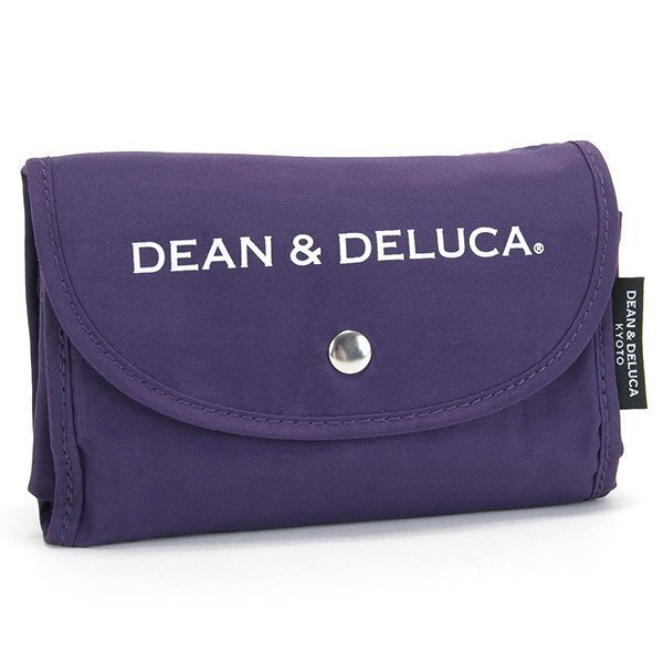 新品★DEAN&DELUCA ディーンアンドデルーカ　パープル　紫　エコバッグ 京都限定