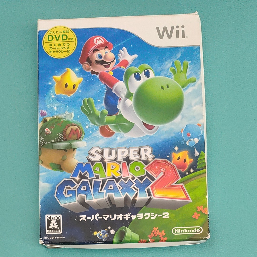 スーパーマリオギャラクシー2  Wiiソフト かんたん解説DVD付