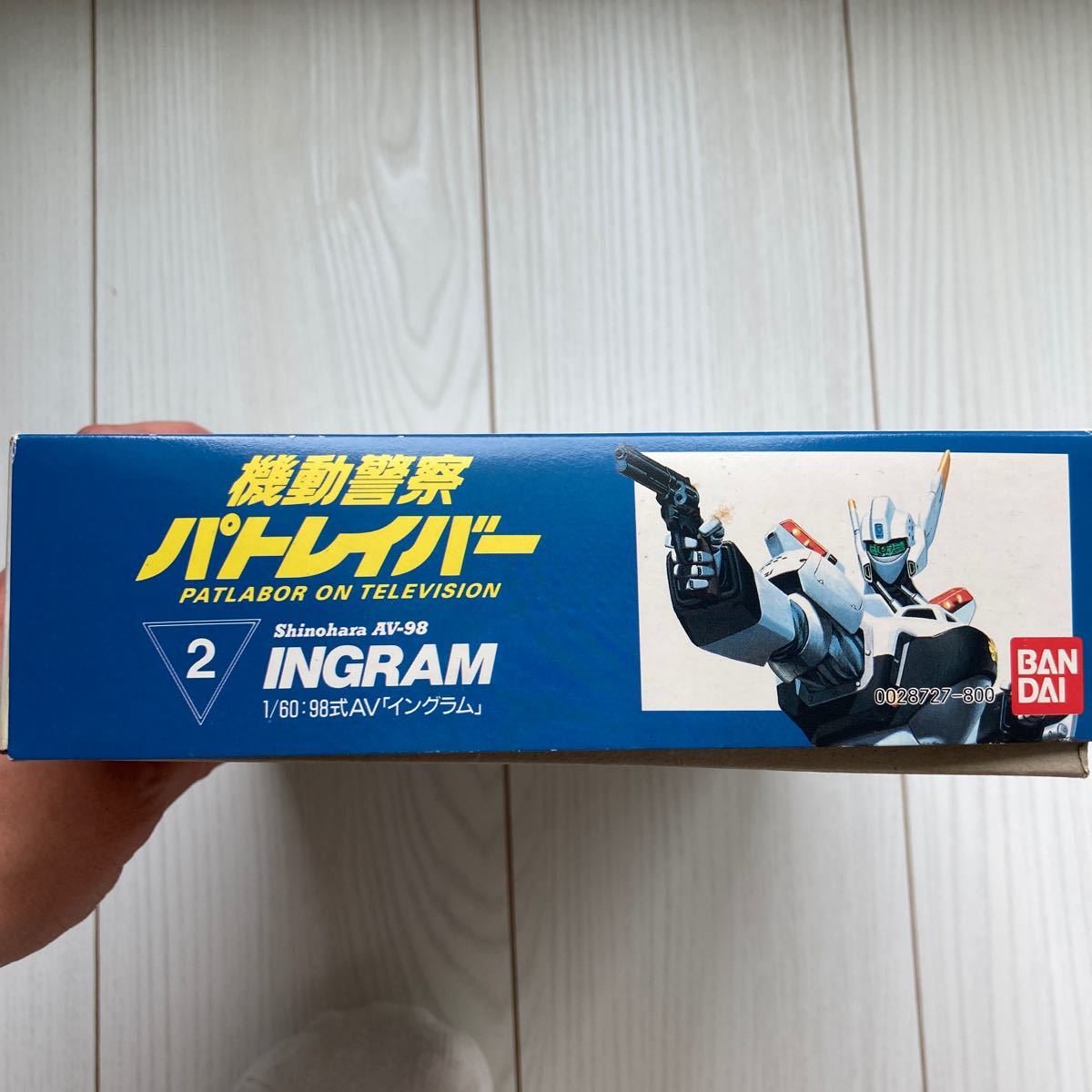 機動警察パトレイバー1/60 TV版イングラム バンダイ 未組立 機動警察パトレイバー1/60 TV版イングラム バンダイ 未組立