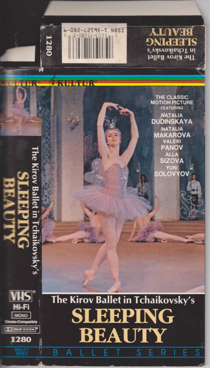  rare VHS[THE KIROV BALLET IN TCHAIKOVSKY\'S#SLEEPING BEAUTY] abroad made videotape * repeated hard-to-find [220828*24]