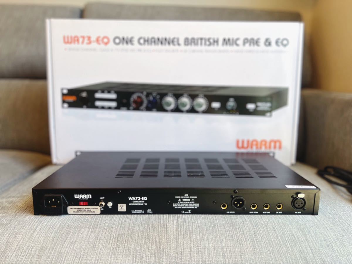 新同美品】WARM AUDIO WA73-EQ 1073タイプ カーンヒルトランス 検