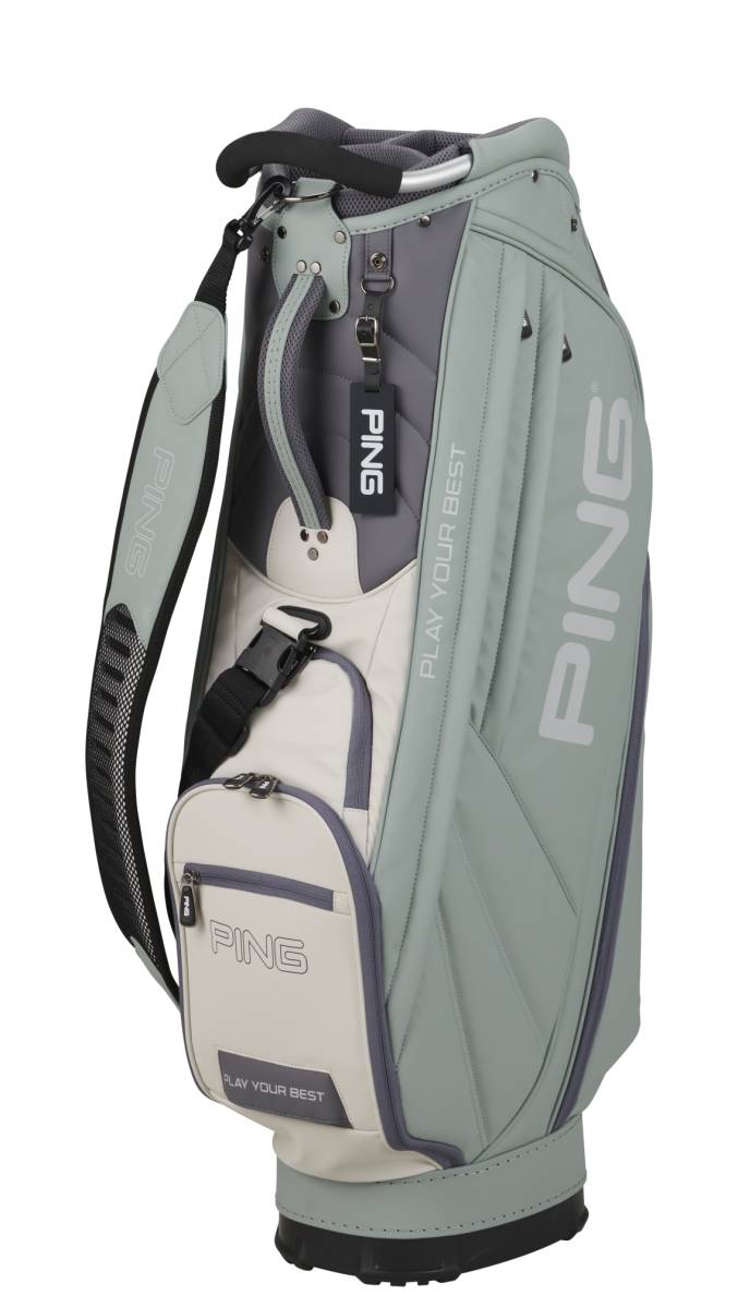 √新品 未使用 ピン PING キャディバッグ CB-P221 SOFT PU 正規品の