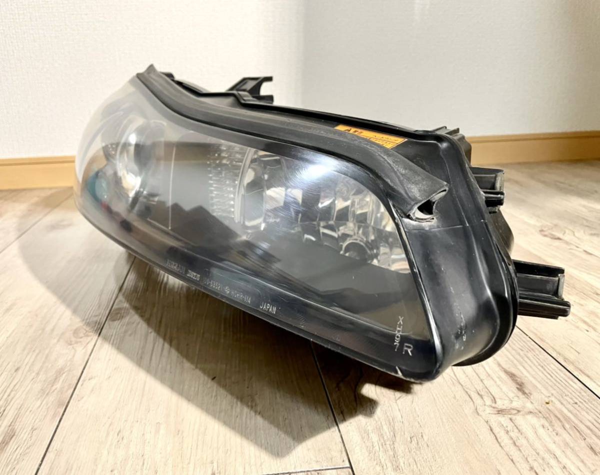 ☆S15シルビア☆キセノンヘッドライト☆美品☆右側☆運転席側☆HID☆純正☆KOITO☆