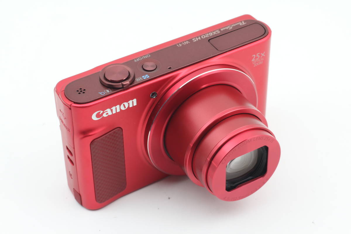 Canon コンパクトデジタルカメラ PowerShot SX620 HS レッド 光学25倍ズーム Wi-Fi対応 PSSX620HSRE 通販 