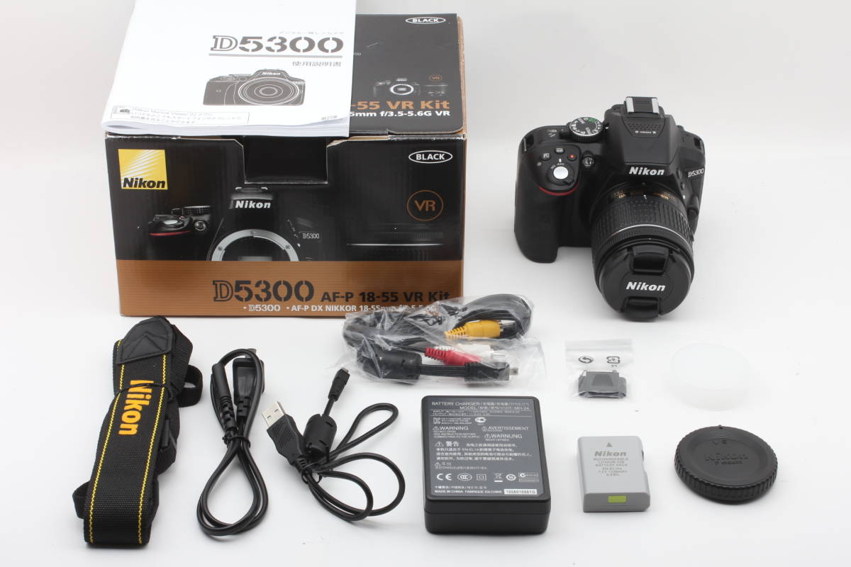 Nikon D5300 24.2MP レンズキット AF-P 18-55mm 通販