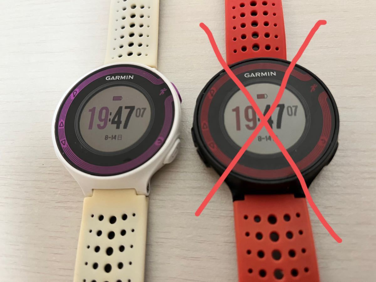 (ホワイトのみ)GARMIN ForeAthlete220J ガーミン ランニングウォッチ GPSランニングウォッチ