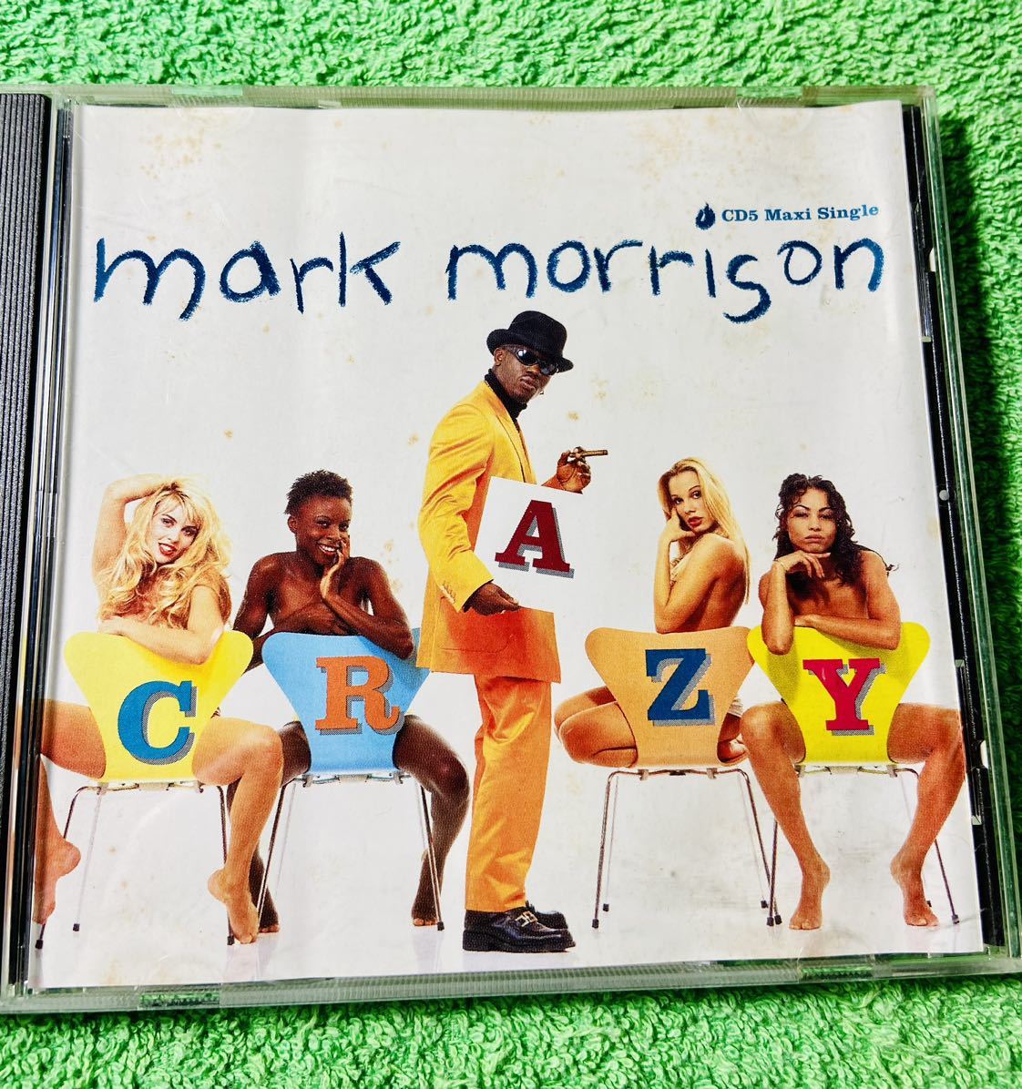 MARK MORRISON マーク・モリソン Crazy ’97年マキシシングルUS盤_画像1