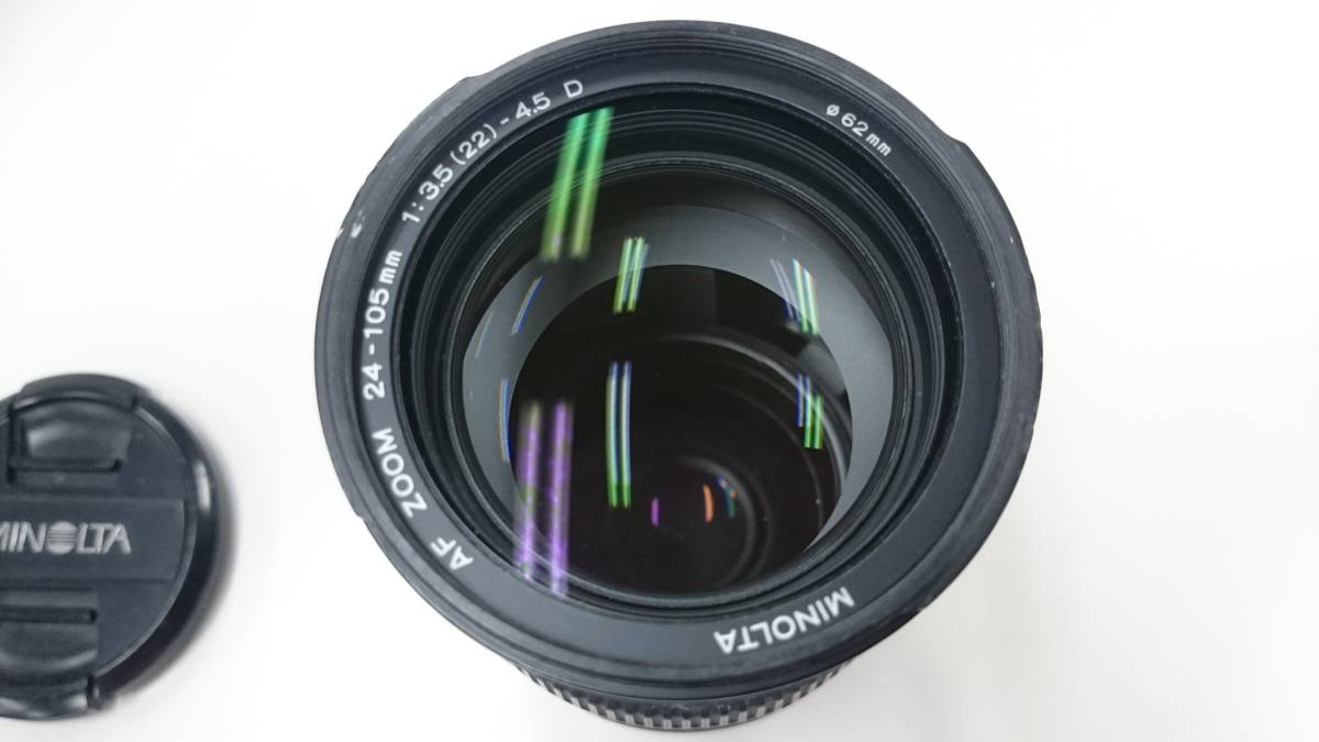 MINOLTA ミノルタ AF Zoom 24-105mm f3.5(22)-4.5D 一眼レフカメラレンズ 実用良品_画像3