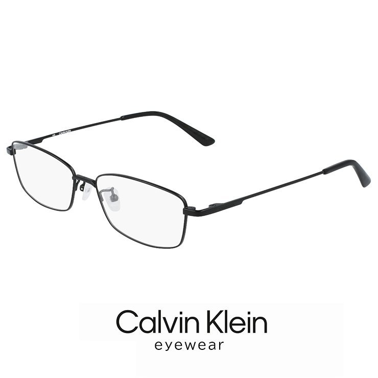 新品 カルバンクライン メンズ メガネ ck21114a-001 calvin klein 眼鏡 ck21114a めがね チタン メタル スクエア 黒ぶち