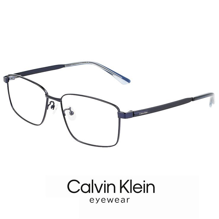 新品 メンズ カルバンクライン メガネ ck21139a-438 calvin klein 眼鏡 ck21139a スクエア 型 めがね カルバン・クライン チタン メタル