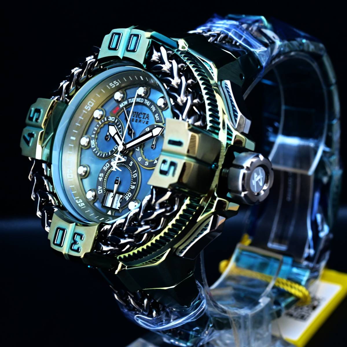 高級感 インビクタ『Gladiator Spartacus 38713』☆ケース60mm 腕時計