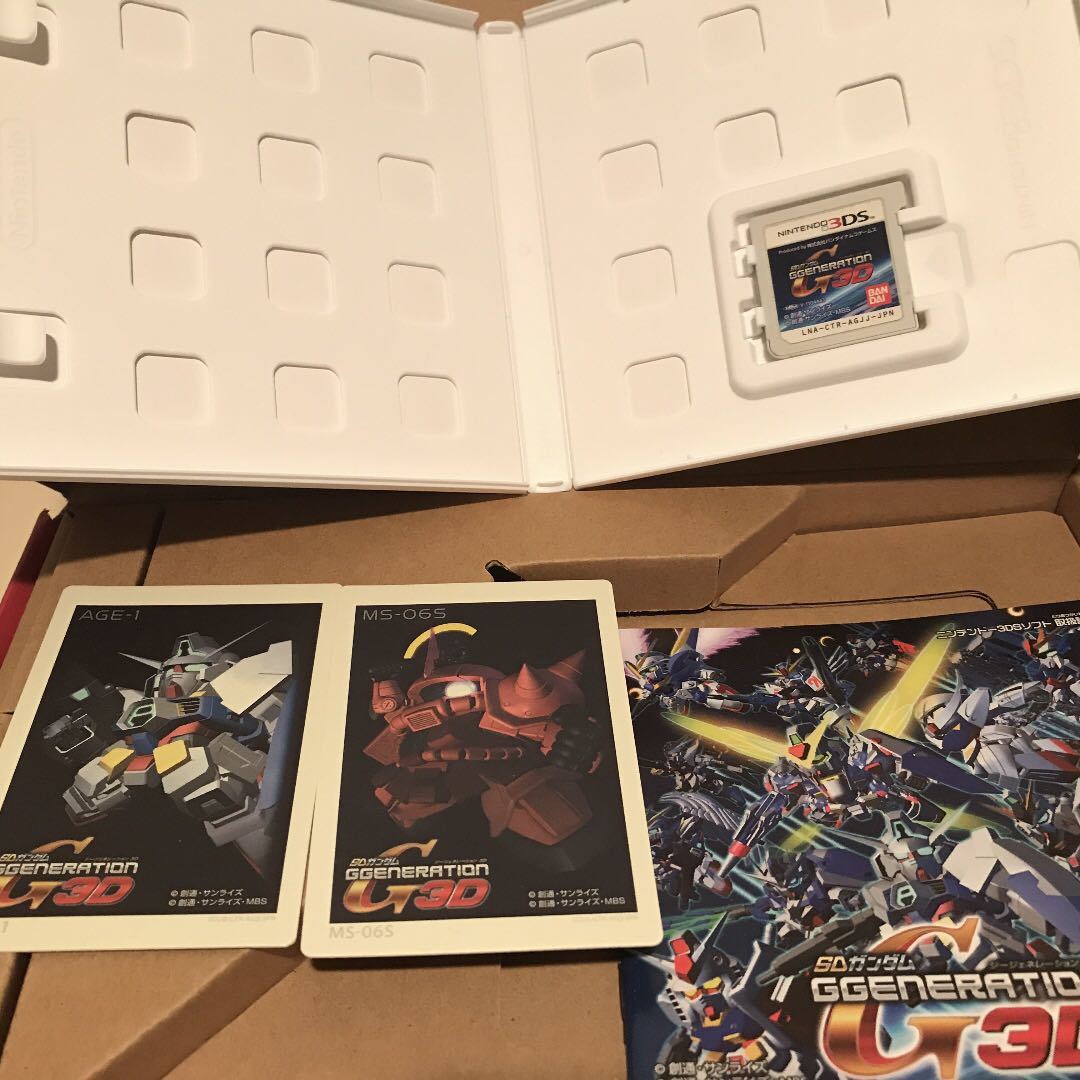 大人気定番商品 SDガンダム GGENERATION 3D シャア専用ニンテンドー3DS
