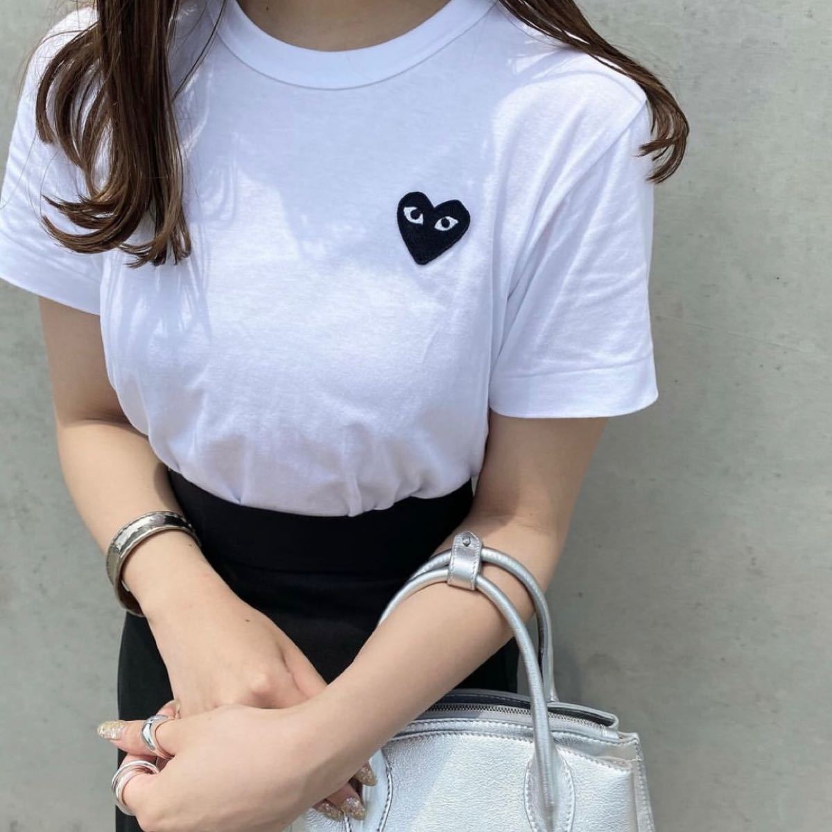 新品タグ付き】PLAY COMME des GARCONS Tシャツ|PayPayフリマ
