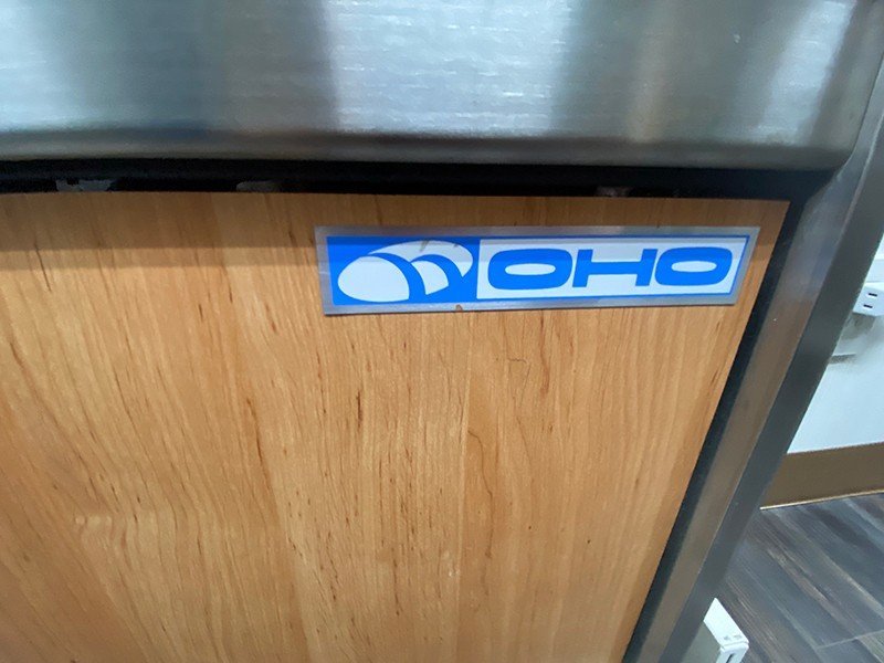  large . factory refrigeration showcase rear door type OHGU-1200