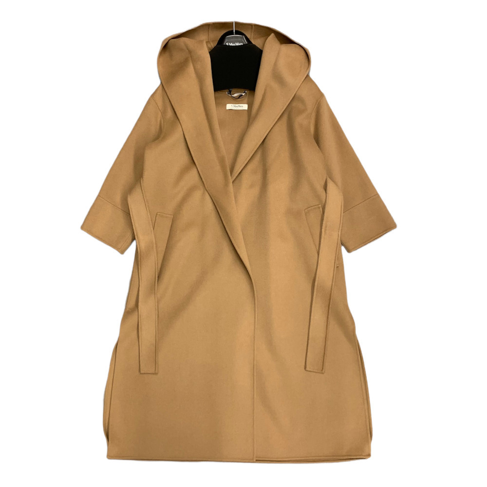 新品 S MAX MARA サイズ40 フード ヴァージンウール コート WINTER