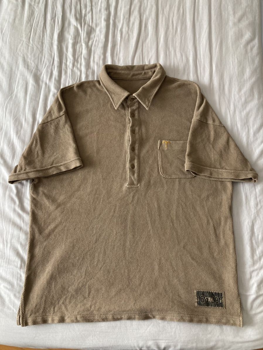 即決】21AW 渋谷店限定 テンダーロイン MOSS STITCH POLO 鹿の子