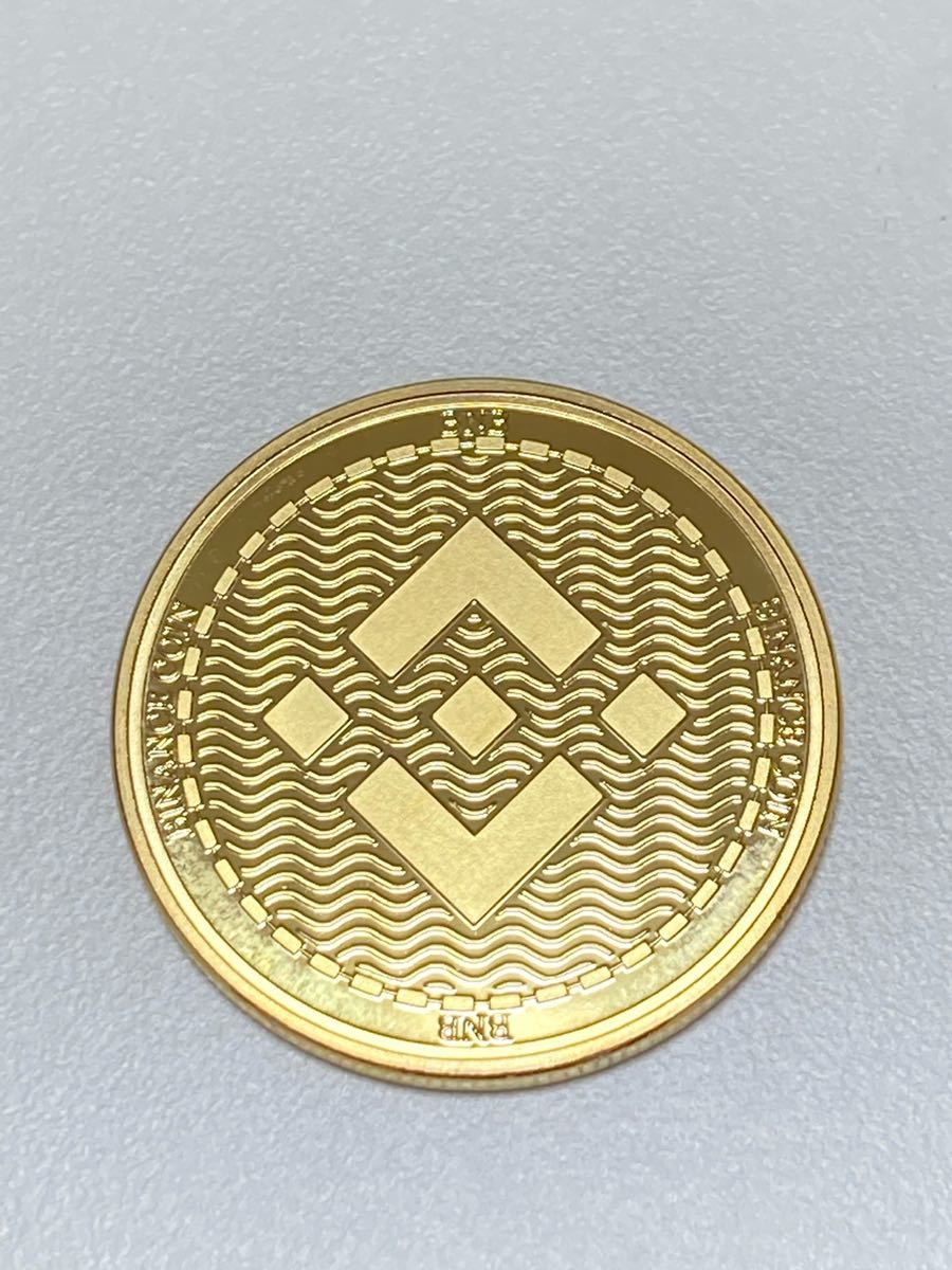 Binance (BNB) バイナンス 仮想通貨 レプリカ メダル ゴールド_画像1