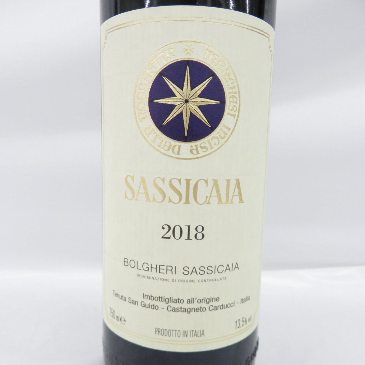 【未開栓】SASSICAIA サッシカイア 2018 赤 ワイン 750ml 13.5% 11068610_画像2