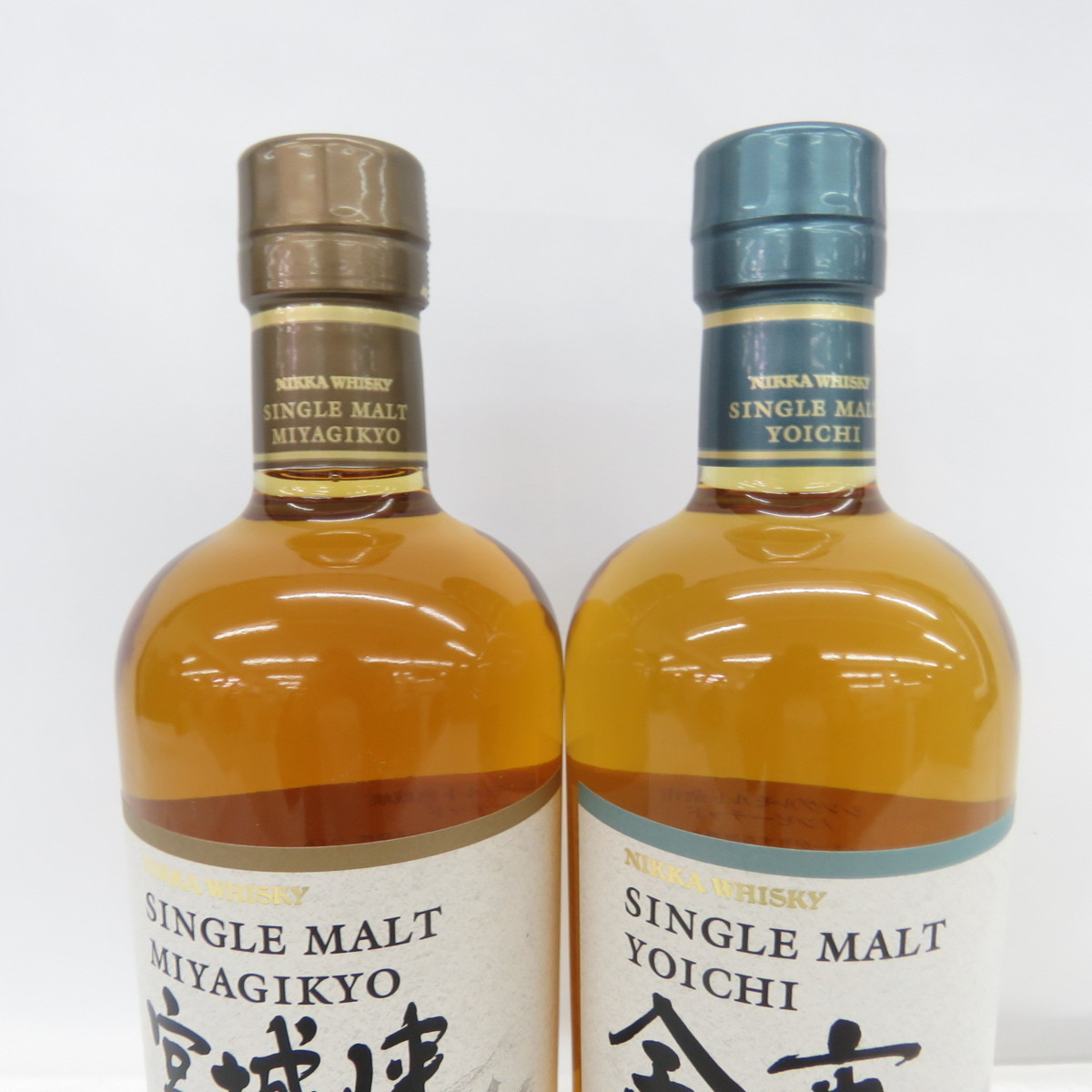 未開栓】NIKKA ニッカ 余市 ノンピーテッド & 宮城峡 ピーテッド 2021