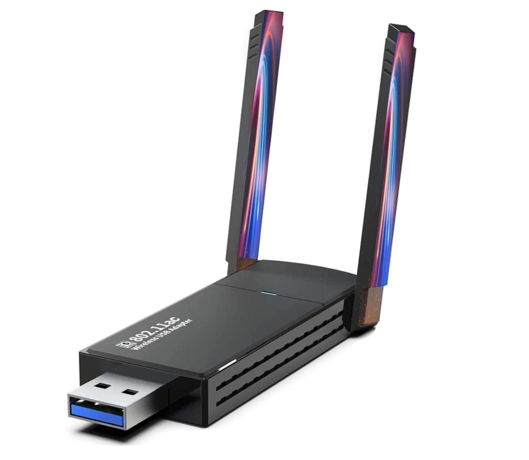 GUROYI WiFi 無線LAN 子機 1300Mbps USB3.0 アダプタ 5GHz/2.4GHz 新品 送料込