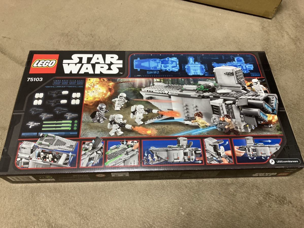 未開封品 STAR WARS 75103 First Order Transporter レゴ スター