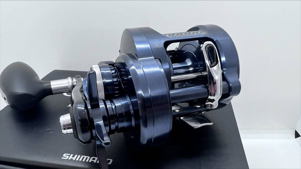 シマノ SHIMANO シマノ オシア コンクエスト リミテッド 300PG 右ハンドル タイラバ ジギング SLJ オシアジガー 未使用に近い_画像6