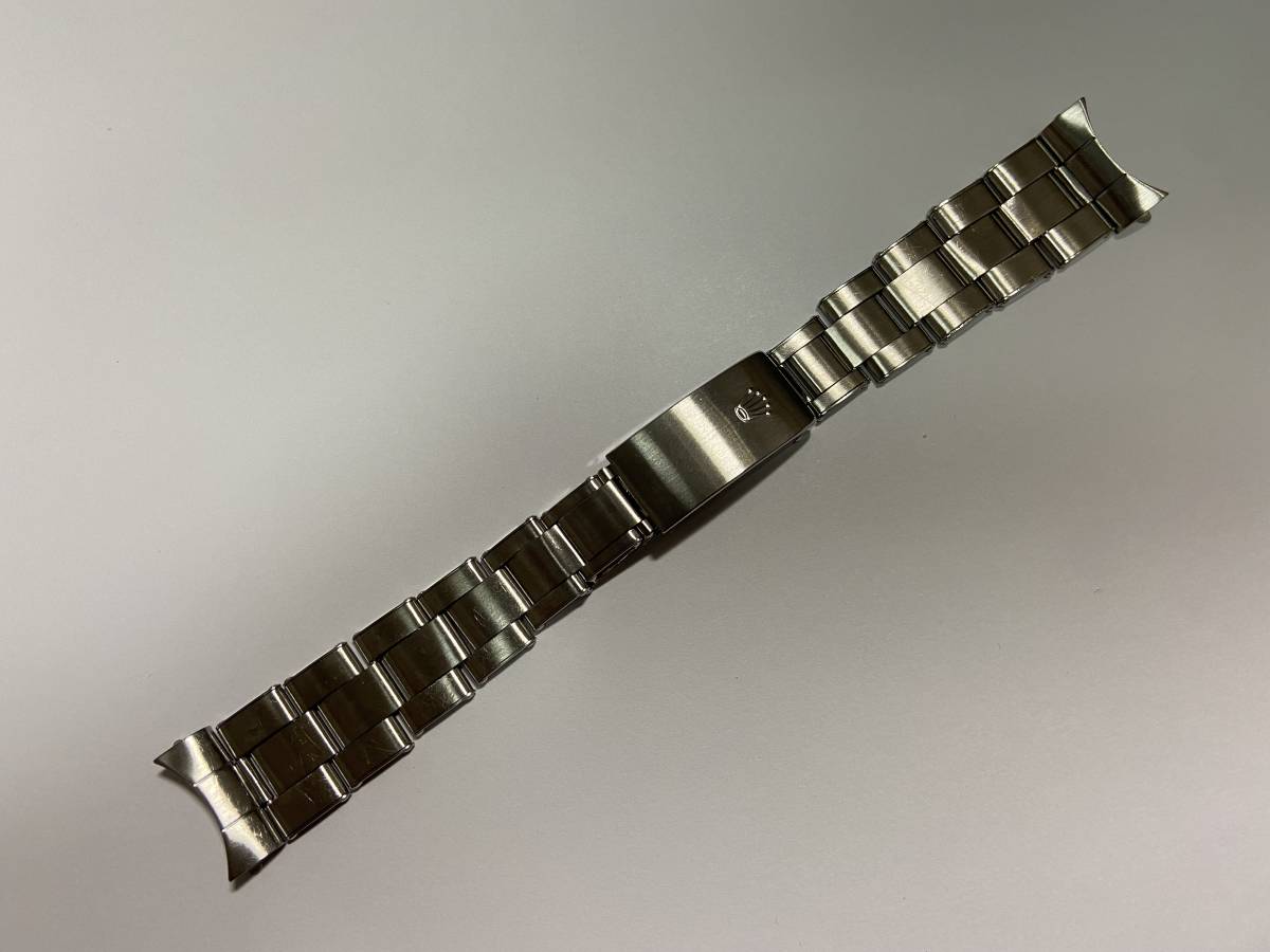 1970年代 純正 ロレックス 7205/FF57 3連リベットブレス 19mm幅 11