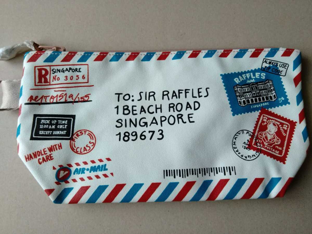 ラッフルズホテル ポーチ RAFFLES HOTEL メールデザイン MAIL DESIGN シンガポール Singapore Airmail エアメールの画像2