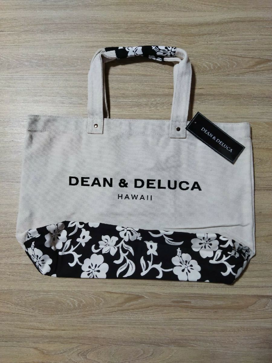 DEAN&DELUCA ディーン&デルーカ　花柄　トートバッグ　ハワイ　限定