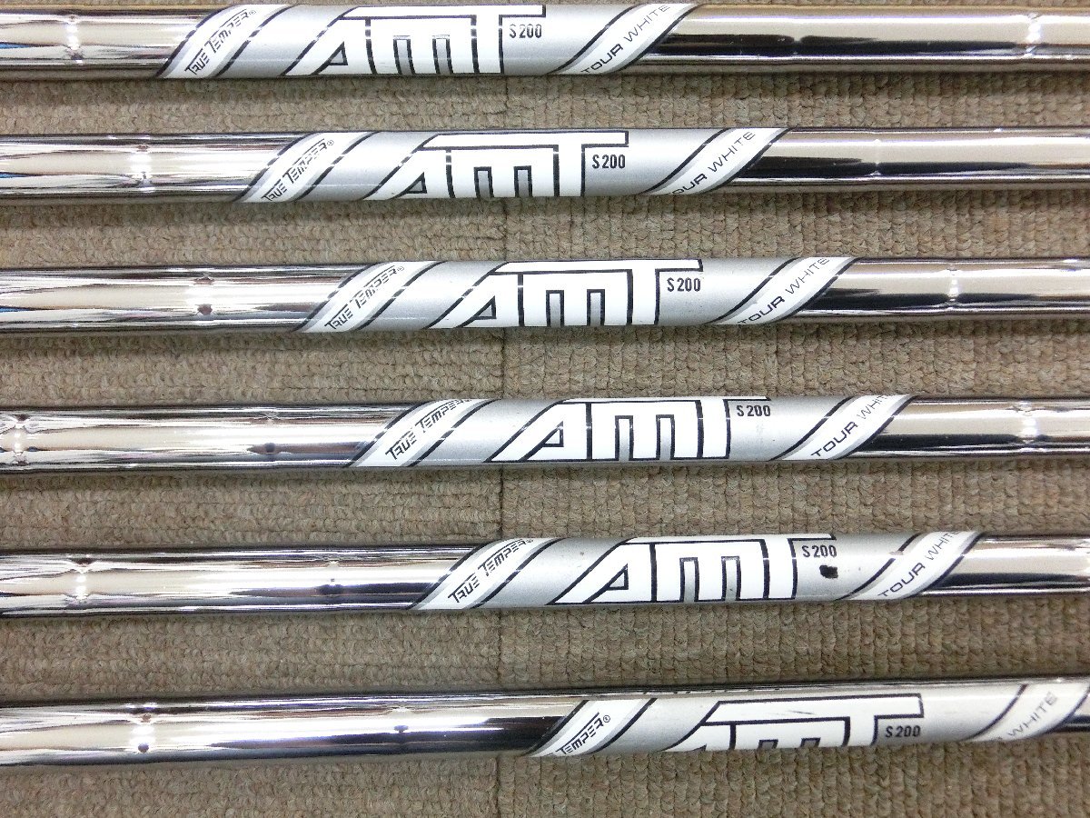 シャフト◇トゥルーテンパー AMT TOUR WHITE S200 6本セット◇アイアン