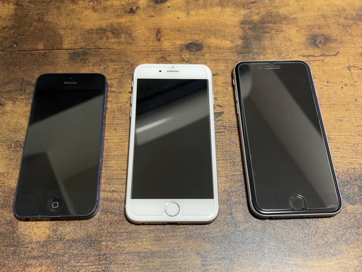 Apple Iphone6s Simフリー 2台セット み まとめ売り Iphone5おまけ Iphone 売買されたオークション情報 Yahooの商品情報をアーカイブ公開 オークファン Aucfan Com