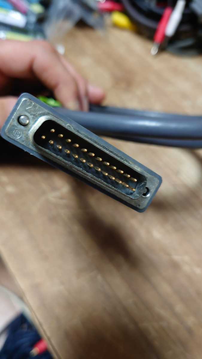 25-25 pin SCSI cable iomega original zip Drive . not yet verification Junk 