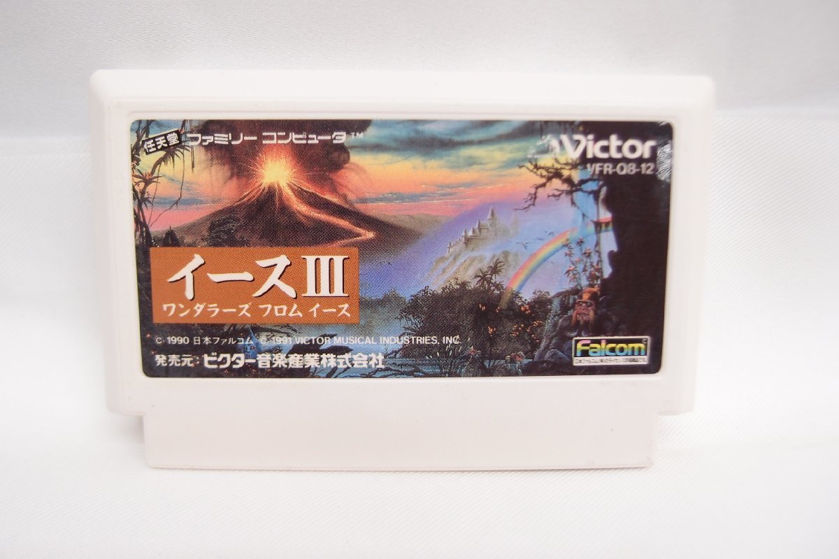 ファミコン イースIII ワンダラーズ フロムイース レトロ ソフト WE428
