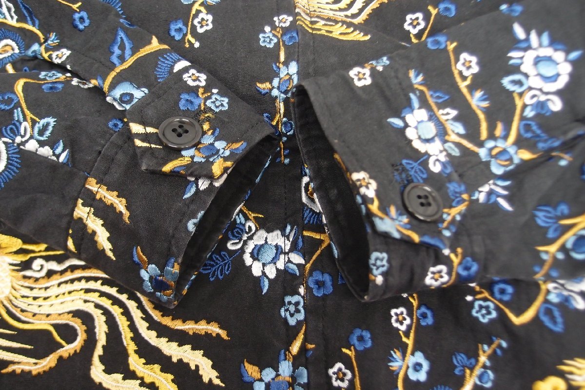 CALEE 18SS AllOVER EMBROIDERY PATTERN JKT SIZE:M メンズ △WF2088