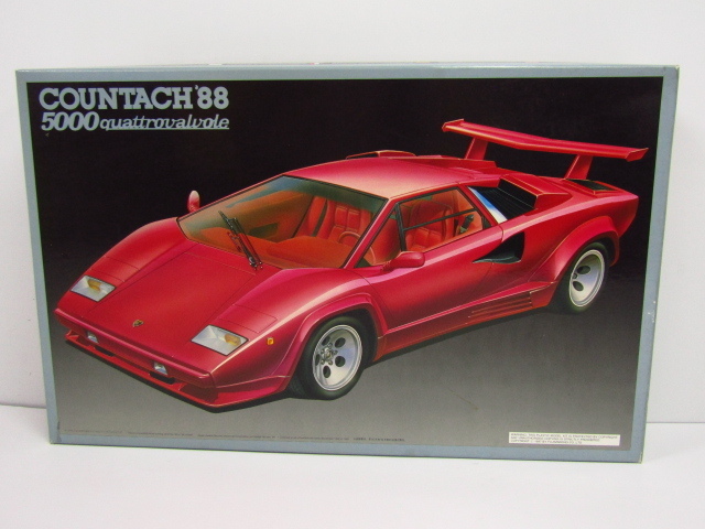 Yahoo!オークション - フジミ 1/16 ランボルギーニ '88 カウンタック 5...