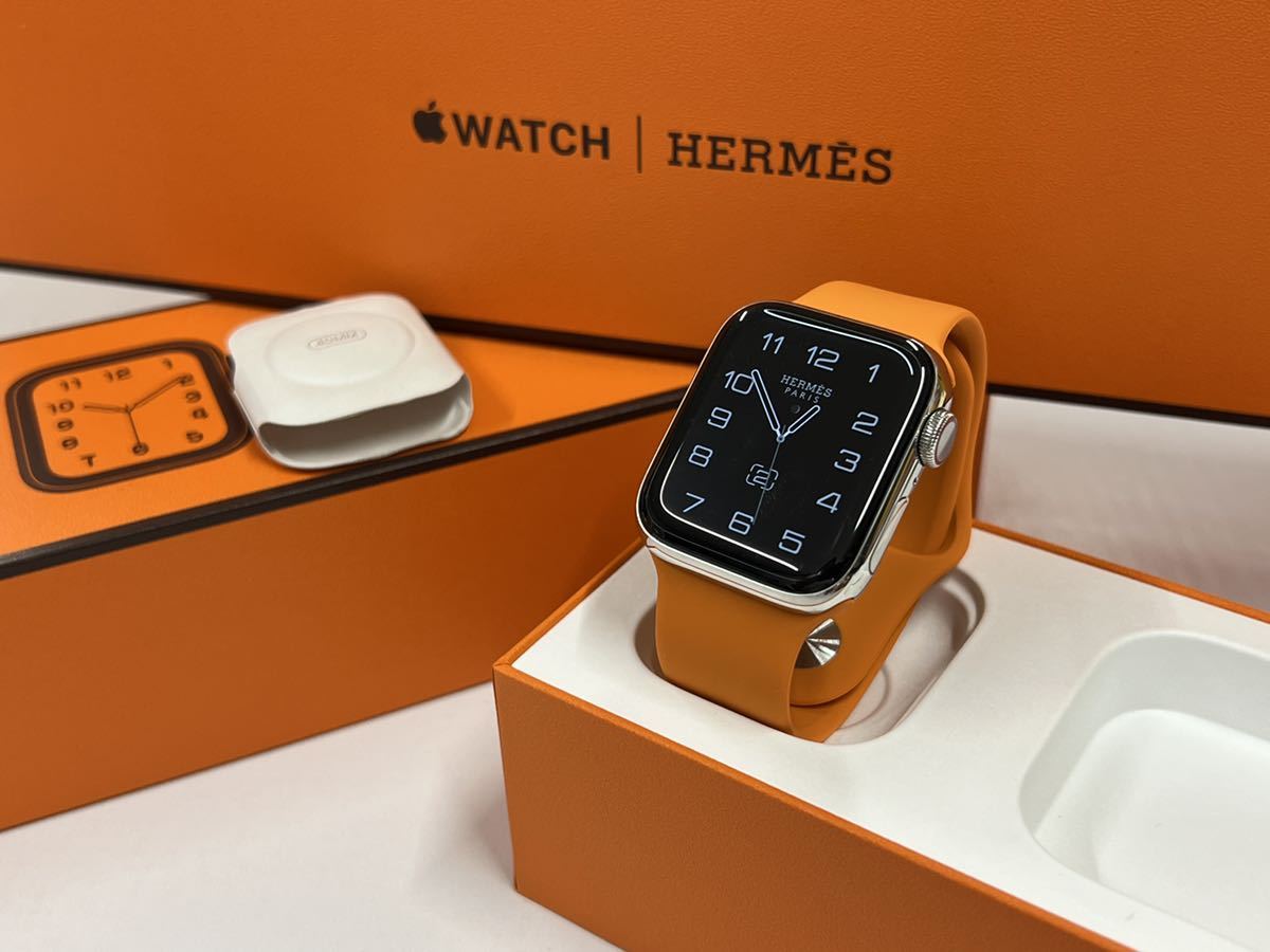 激安店舗 Apple Watch シリーズ4 HERMES バッテリー100