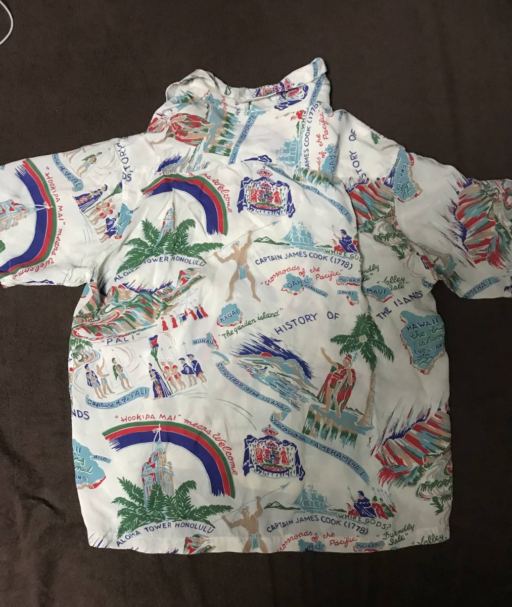 BEAMS.. aloha shirt boys used